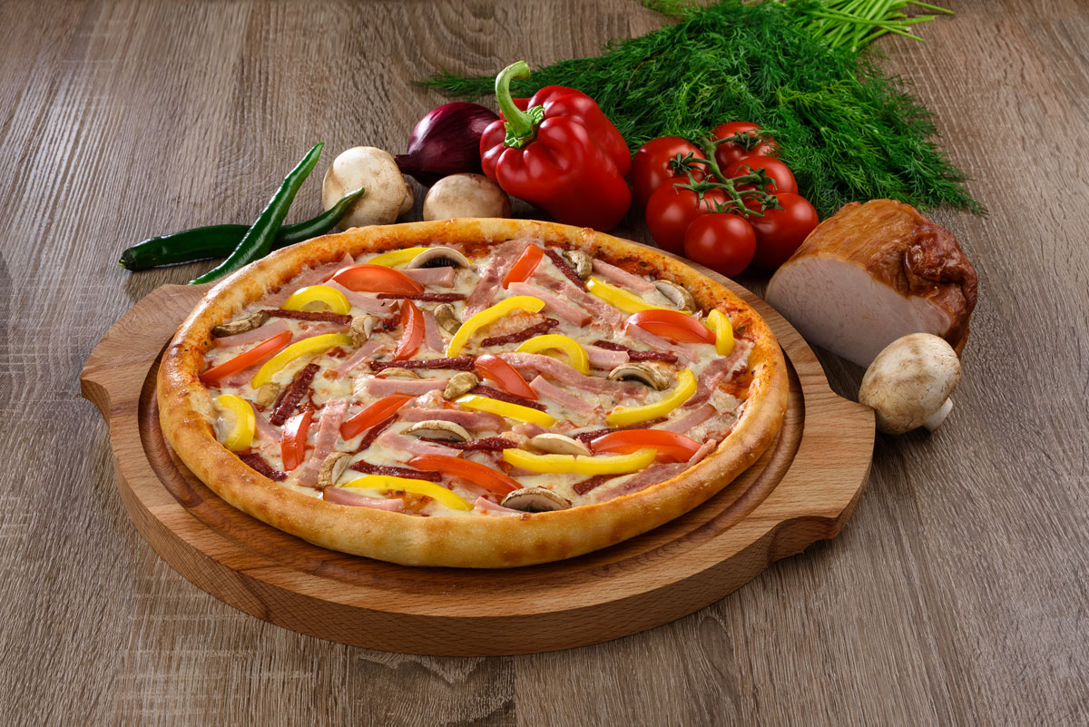 Пицца без мяса